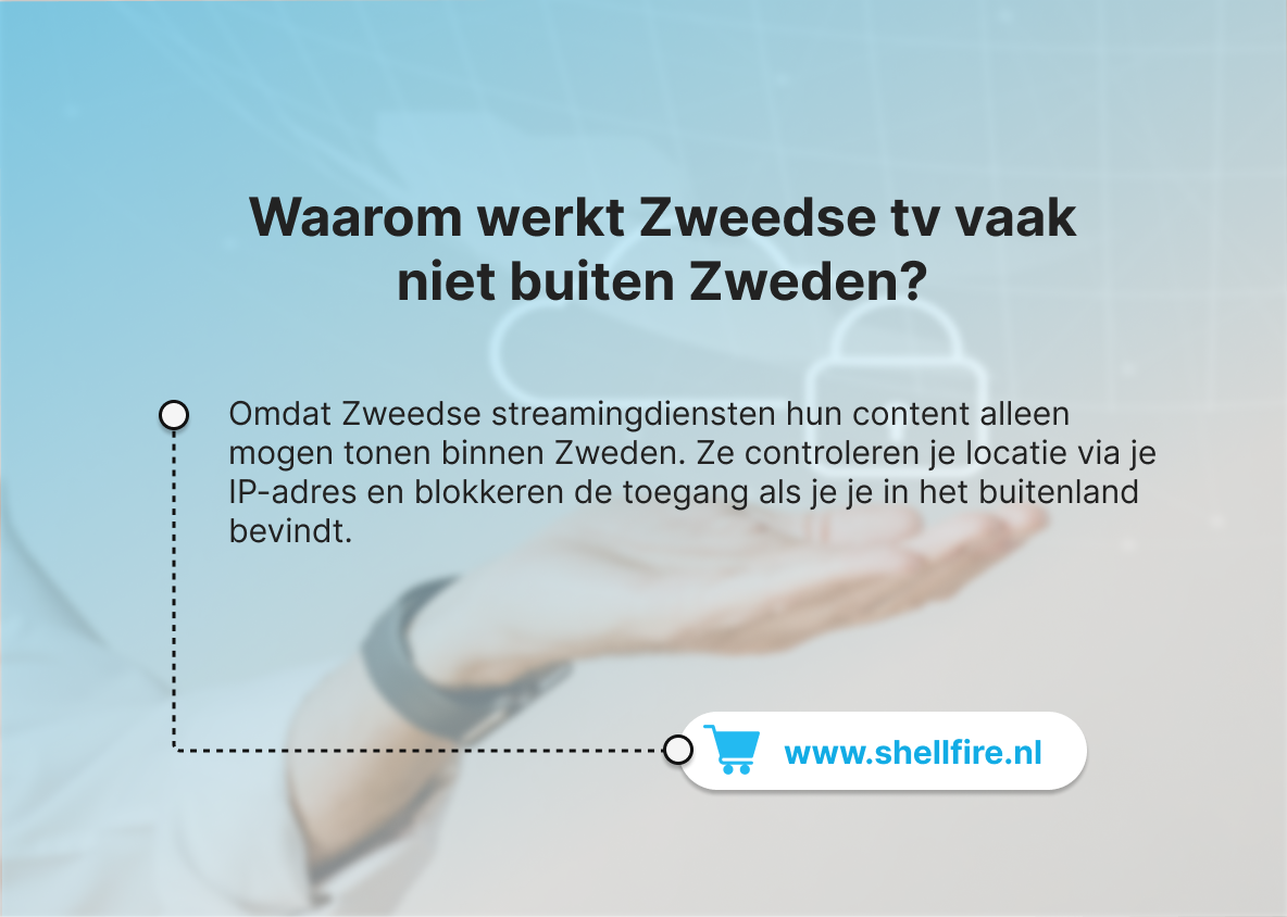 Waarom werkt Zweedse tv vaak niet buiten Zweden?
